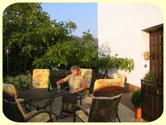 Unsere Terrasse und Garten